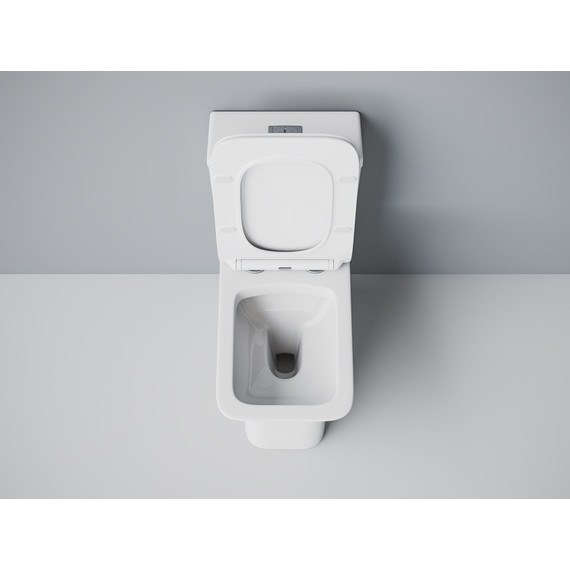 Унитаз-моноблок EvaGold EG050027 с тонкой крышкой микролифт фото 6