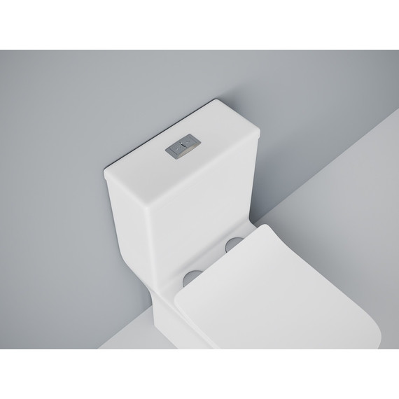 Унитаз-моноблок EvaGold EG050027 с тонкой крышкой микролифт фото 7