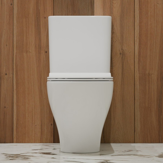 Унитаз-моноблок безободковый EvaGold EG050033 с тонкой крышкой микролифт - 6 Унитаз-моноблок безободковый EvaGold EG050033 с тонкой крышкой микролифт фото 6