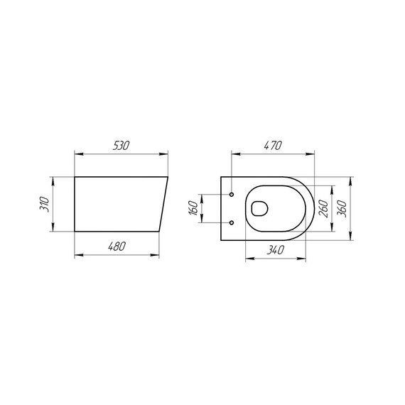 Унитаз подвесной безободковый EvaGold EG070007 с тонкой крышкой микролифт - 10 Унитаз подвесной безободковый EvaGold EG070007 с тонкой крышкой микролифт фото 10