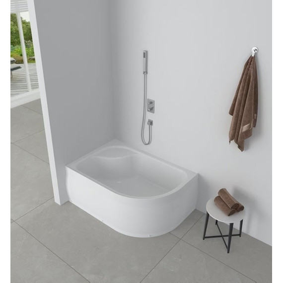 Поддон акриловый EvaGold 120х80 см EG230018 L -  Поддон акриловый EvaGold 120х80 см EG230018 L фото