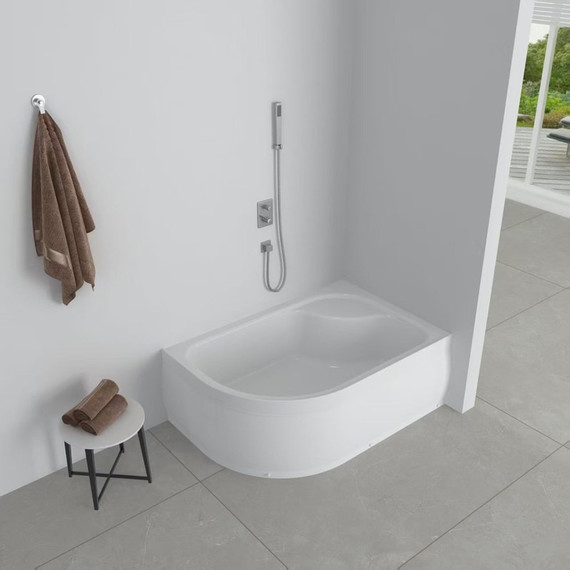 Поддон акриловый EvaGold 120х80 см EG230019 R -  Поддон акриловый EvaGold 120х80 см EG230019 R фото