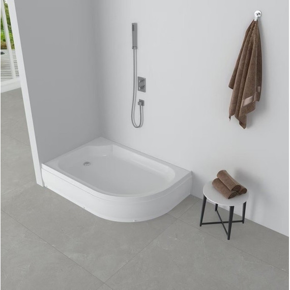 Поддон акриловый EvaGold 120х80 см EG230023 L -  Поддон акриловый EvaGold 120х80 см EG230023 L фото