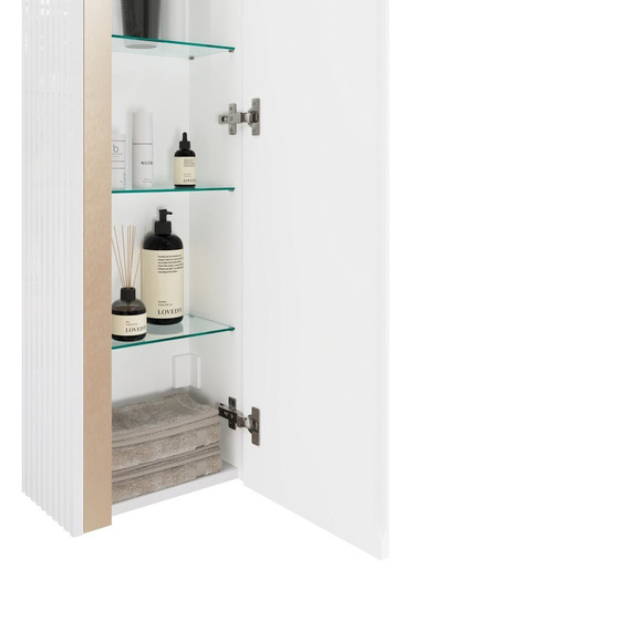 Пенал подвесной Jorno Filoro 33 см Fil.04.120/P/W/JR, белый - 5 Пенал подвесной Jorno Filoro 33 см Fil.04.120/P/W/JR, белый фото 5