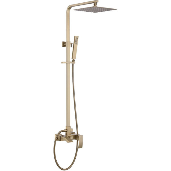 Душевая стойка Abber Wasserfall AF8616G, золото матовый, Цвет производителя: золото матовое -  Душевая стойка Abber Wasserfall AF8616G, золото матовый, Цвет производителя: золото матовое фото