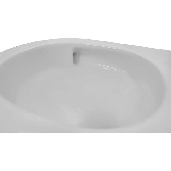 Инсталляция с подвесным унитазом комплект: Grohe Solido 38811KF0 с подвесным безободковым унитазом Azario Grado AZ-0046-UQ3 сиденье микролифт, крепление, кнопка смыва чёрная матовая (Система смыва Торнадо) фото 10