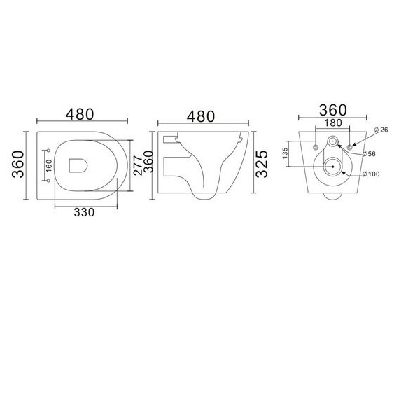 Унитаз подвесной безободковый EvaGold EG070011 с тонкой крышкой микролифт - 5 Унитаз подвесной безободковый EvaGold EG070011 с тонкой крышкой микролифт фото 5