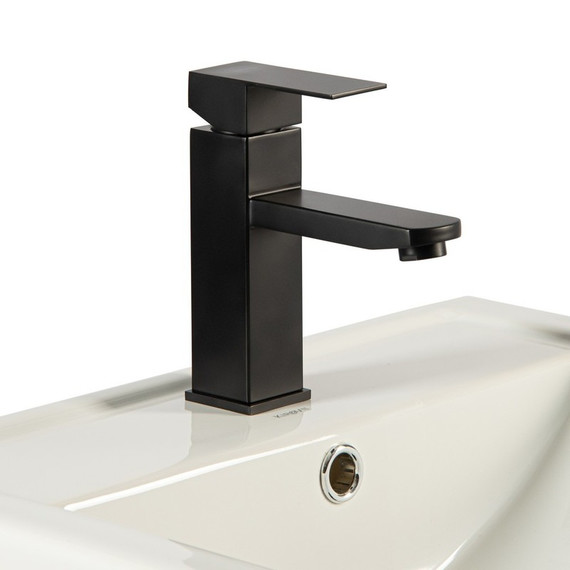 Смеситель для раковины EvaGold Richard EG400045, чёрный - 7 Смеситель для раковины EvaGold Richard EG400045, чёрный фото 7