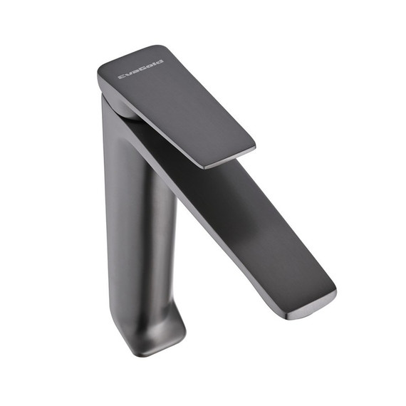 Смеситель для раковины высокий EvaGold Vesta EG400087, оружейная сталь - 6 Смеситель для раковины высокий EvaGold Vesta EG400087, оружейная сталь фото 6