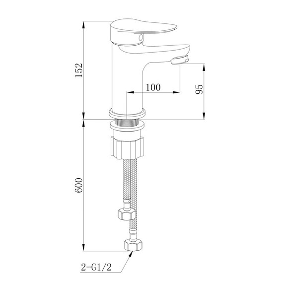 Смеситель для раковины EvaGold Light EG400094 - 7 Смеситель для раковины EvaGold Light EG400094 фото 7