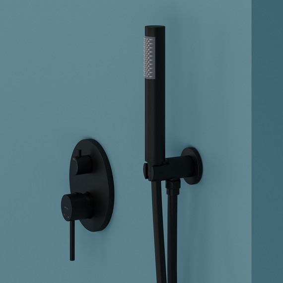 Душевая система для душа Sancos Select SC3003MB, чёрный матовый фото 5