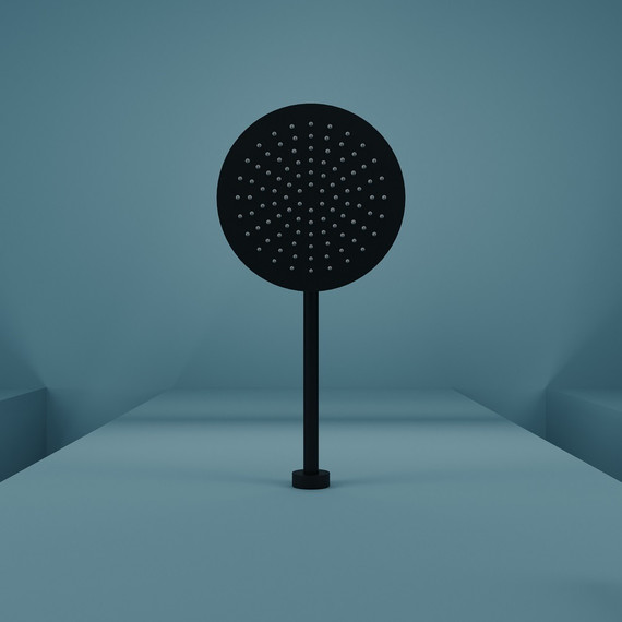 Душевая система для душа Sancos Select SC3003MB, чёрный матовый фото 7