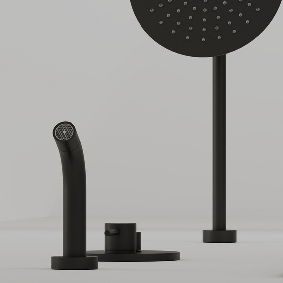 Душевая система для душа Sancos Select SC3004MB, чёрный матовый фото 8