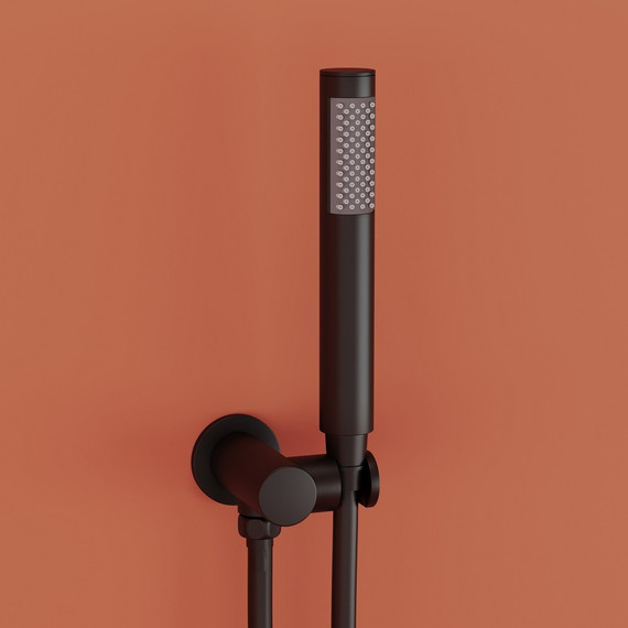 Душевая система для душа с термостатом Sancos Link SC3005MB, чёрный матовый фото 4