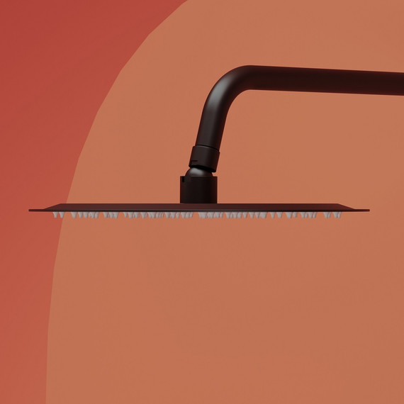 Душевая система для душа с термостатом Sancos Link SC3005MB, чёрный матовый фото 7