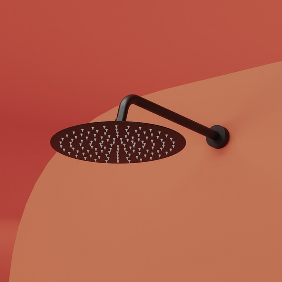 Душевая система для душа с термостатом Sancos Link SC3005MB, чёрный матовый фото 8