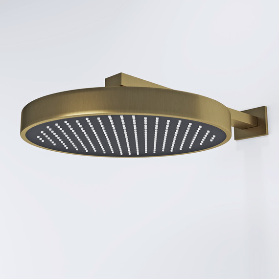 Душевая система для душа с термостатом Sancos Space SC3006BG, брашированные золото фото 5