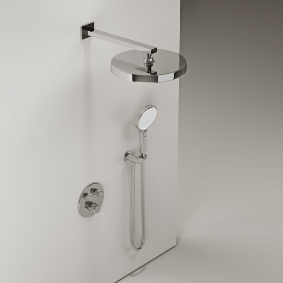 Душевая система для душа с термостатом Sancos Space SC3006CH фото 3