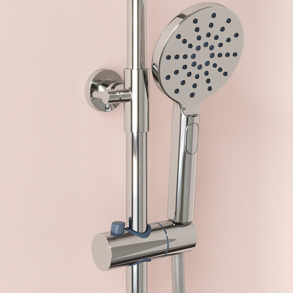 Душевая стойка с термостатом Sancos Kanedo SC7200CH - 8 Душевая стойка с термостатом Sancos Kanedo SC7200CH фото 8