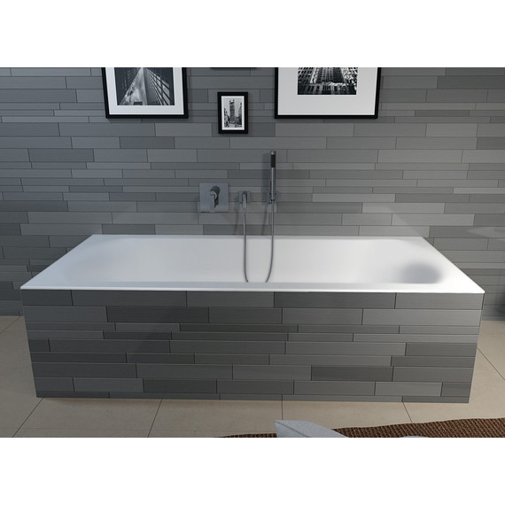 Ванна акриловая Riho LINARES VELVET 180x80 см BT4610500000000, Размер - мм: 1800х800 фото 6