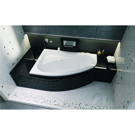 Ванна акриловая Riho LYRA 153x100 см BA6700500000000 R, Размер - мм: 1530х1000 фото 9