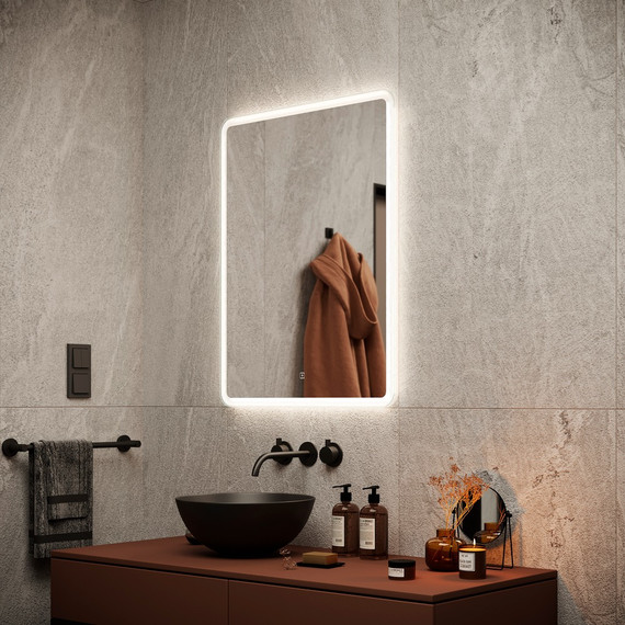 Зеркало Sancos Arcadia 60х80 см AR600 - 2 Зеркало Sancos Arcadia 60х80 см AR600 фото 2