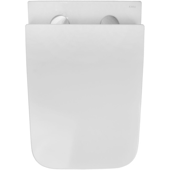 Унитаз подвесной безободковый Azario Moneo AZ-0062 UQ1 с тонкой крышкой микролифт (Система смыва торнадо) - 11 Унитаз подвесной безободковый Azario Moneo AZ-0062 UQ1 с тонкой крышкой микролифт (Система смыва торнадо) фото 11