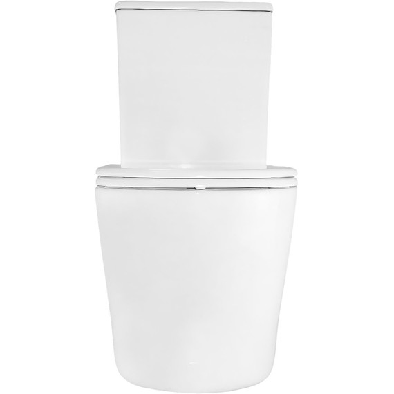 Унитаз-компакт безободковый Azario Lander AZ-1299A с тонкой крышкой микролифт - 10 Унитаз-компакт безободковый Azario Lander AZ-1299A с тонкой крышкой микролифт фото 10