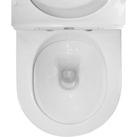 Унитаз-компакт безободковый Azario Lander AZ-1299A с тонкой крышкой микролифт - 14 Унитаз-компакт безободковый Azario Lander AZ-1299A с тонкой крышкой микролифт фото 14