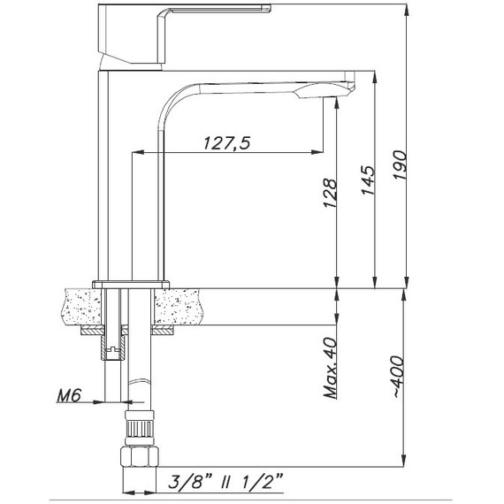 Набор смесителей 3 в 1 для ванны Azario Cadeo AZ-15940501+AZ-15944501+AZ-15782010 фото 8