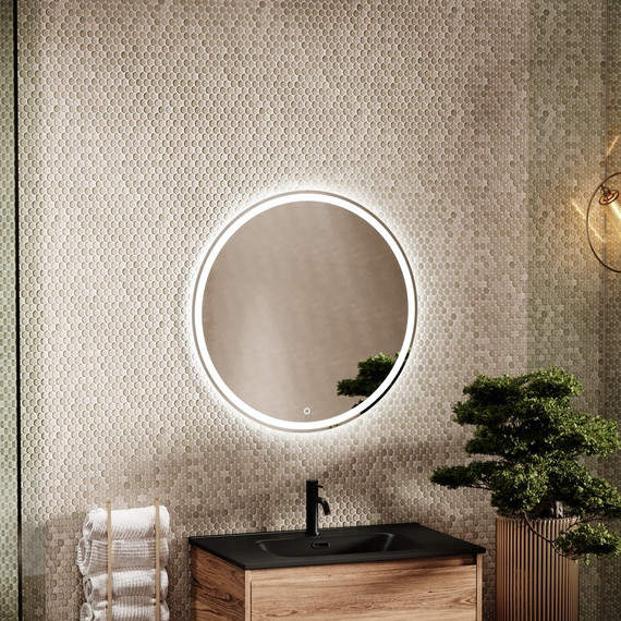 Зеркало Sancos Bella 60 см BE600 - 5 Зеркало Sancos Bella 60 см BE600 фото 5