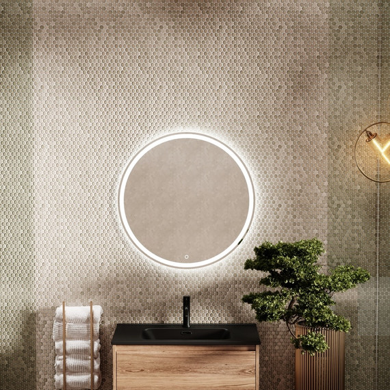 Зеркало Sancos Bella 70 см BE700 - 4 Зеркало Sancos Bella 70 см BE700 фото 4