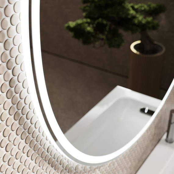 Зеркало Sancos Bella 80 см BE800 - 3 Зеркало Sancos Bella 80 см BE800 фото 3