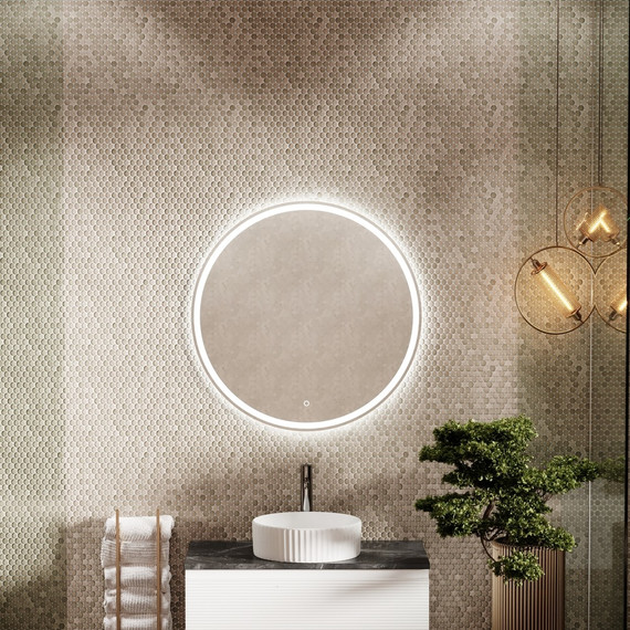 Зеркало Sancos Bella 80 см BE800 - 4 Зеркало Sancos Bella 80 см BE800 фото 4