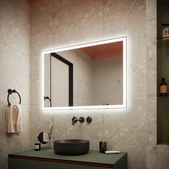 Зеркало Sancos City 100х70 см CI1000 - 3 Зеркало Sancos City 100х70 см CI1000 фото 3