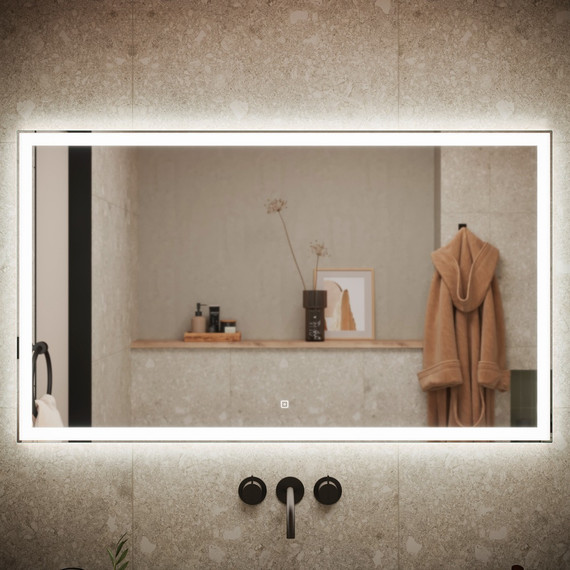 Зеркало Sancos City 120х70 см CI1200 -  Зеркало Sancos City 120х70 см CI1200 фото