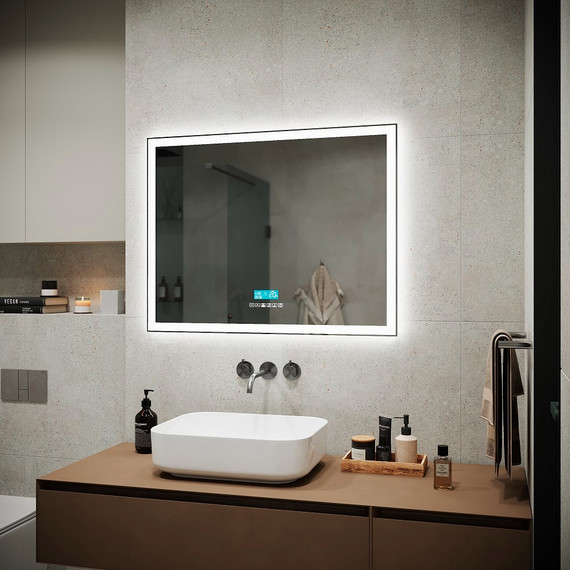 Зеркало Sancos City 2.0 90х70 см CI2.900 - 5 Зеркало Sancos City 2.0 90х70 см CI2.900 фото 5