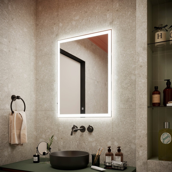 Зеркало Sancos City 60х80 см CI600 - 3 Зеркало Sancos City 60х80 см CI600 фото 3