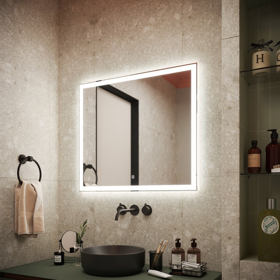 Зеркало Sancos City 80х70 см CI800 - 3 Зеркало Sancos City 80х70 см CI800 фото 3