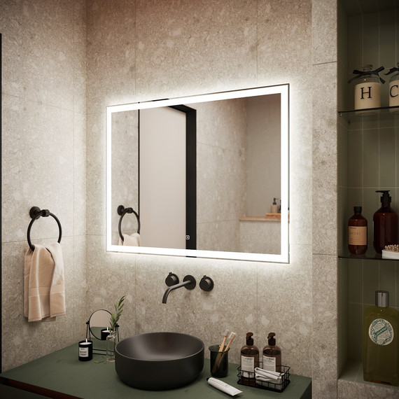 Зеркало Sancos City 90х70 см CI900 - 3 Зеркало Sancos City 90х70 см CI900 фото 3