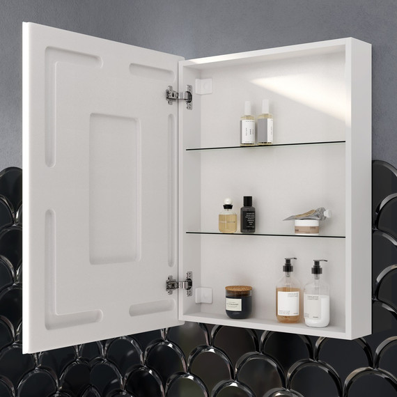 Зеркало-шкаф Sancos Cube 60 см CU600 -  Зеркало-шкаф Sancos Cube 60 см CU600 фото