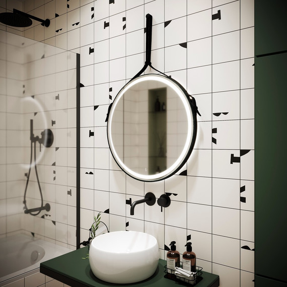 Зеркало Sancos Dames 65 см DA650 - 4 Зеркало Sancos Dames 65 см DA650 фото 4