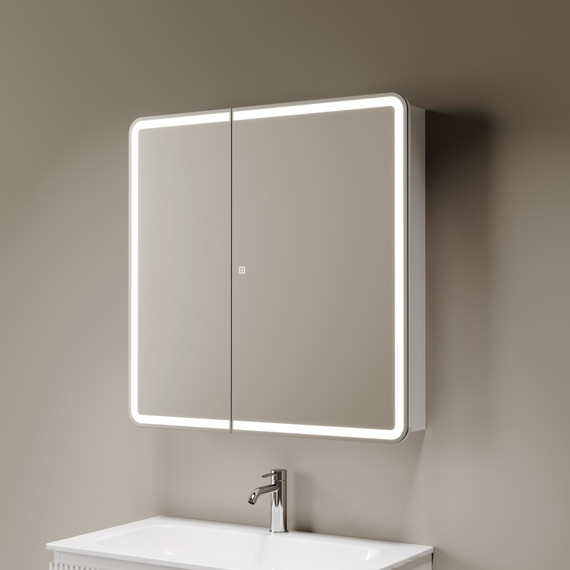 Зеркало-шкаф Sancos Diva 80 см DIV800 - 2 Зеркало-шкаф Sancos Diva 80 см DIV800 фото 2