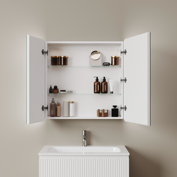 Зеркало-шкаф Sancos Diva 80 см DIV800 - 7 Зеркало-шкаф Sancos Diva 80 см DIV800 фото 7