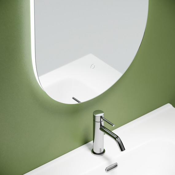 Зеркало Sancos Oval 55х105 см OV55C - 4 Зеркало Sancos Oval 55х105 см OV55C фото 4