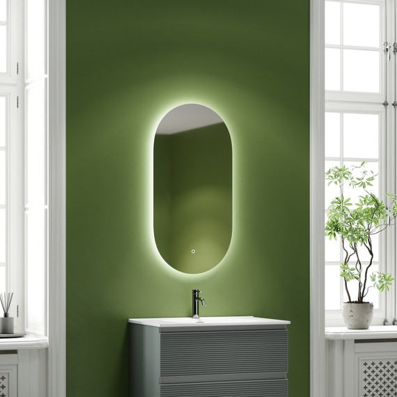 Зеркало Sancos Oval 55х105 см OV55C - 6 Зеркало Sancos Oval 55х105 см OV55C фото 6