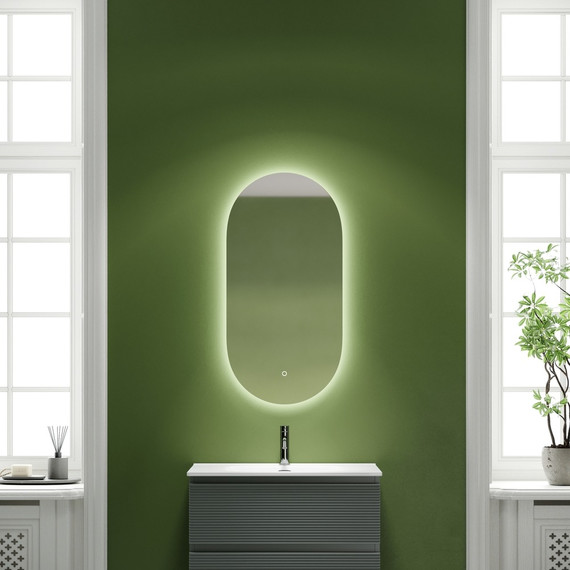 Зеркало Sancos Oval 55х105 см OV55C - 7 Зеркало Sancos Oval 55х105 см OV55C фото 7