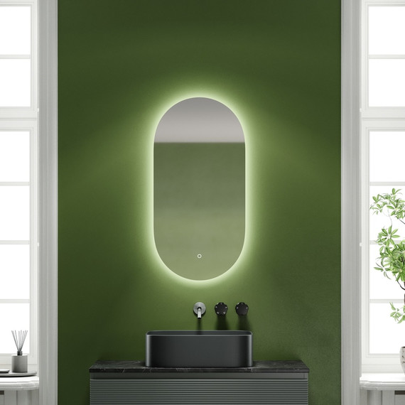 Зеркало Sancos Oval 45х90 см OV45C - 5 Зеркало Sancos Oval 45х90 см OV45C фото 5