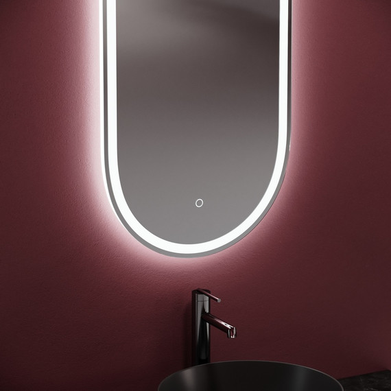 Зеркало Sancos Oval 45х90 см OV45F - 8 Зеркало Sancos Oval 45х90 см OV45F фото 8
