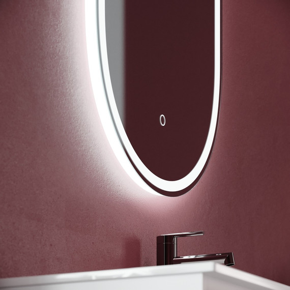 Зеркало Sancos Oval 55х105 см OV55F - 4 Зеркало Sancos Oval 55х105 см OV55F фото 4